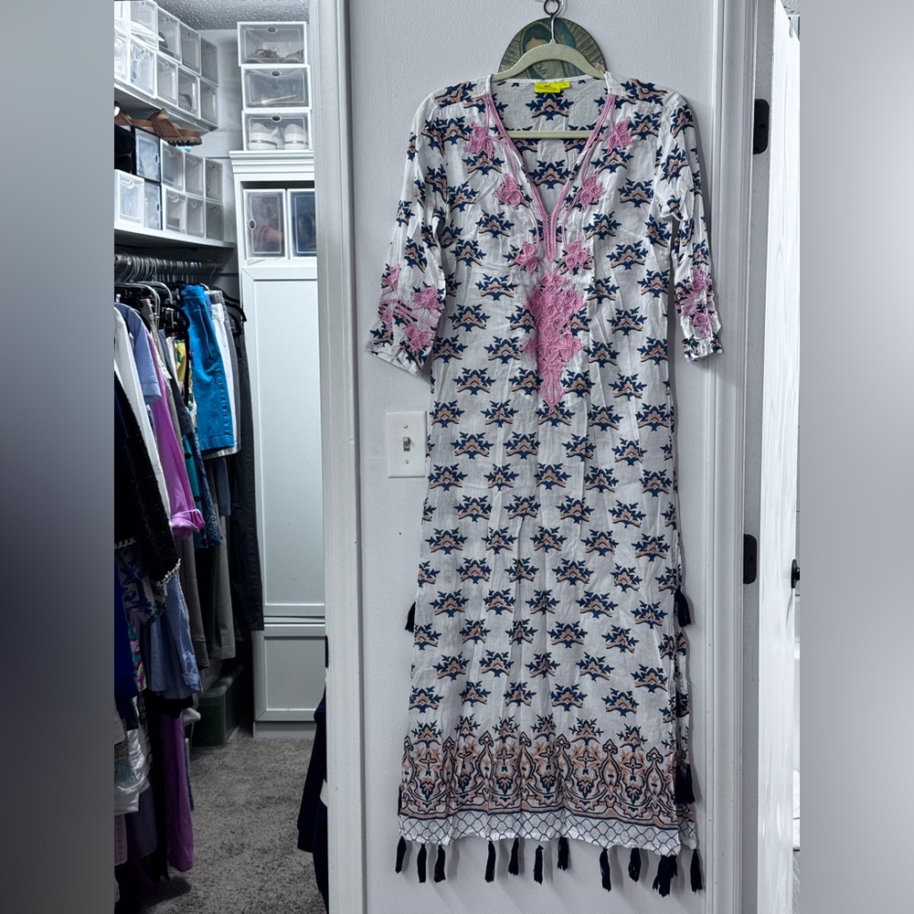 Roberta Roller Rabbit Floral Long Sleeve Dress